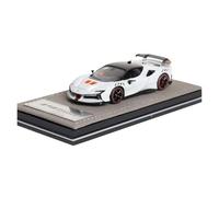 Collectible Race Car Model 1:64 For SF90 XX Stradale Simulation Vehicle Resin Car Model Supercar Mini Metal Ornament Bedroom Decoration(Orange)
