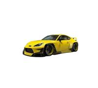 Collectible Race Car Model 1/64 For Toyota GR86 Rocket Bunny Rocket Bunny Realistic Alloys Car Model Classic Sedan Decoration Bedroom Decoration(Yellow)