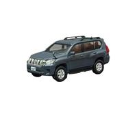 Collectible Race Car Model 1/64 For Toyota Prado Alloy Car Model Off-road Vehicle Indoor Game Travel Toy Car Decoration Bedroom Decoration(Grey)