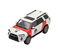 Collectible Race Car Model 1:64 For Toyota Speedmaster Off-road Vehicle SUV Proportional Car Model Alloy Model Sporty Ornaments Bedroom Decoration(White)