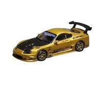 Collectible Race Car Model 1:64 For Toyota Supra A80 TOP Secret GT300 Alloy Car Model Decorations Window Display Bedroom Decoration