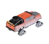 Collectible Race Car Model 1:64 For Toyota Tacoma Snow Edition Rare Vehicle Alloy Car Metal Model Indoor Collection Bedroom Decoration(Orange B)