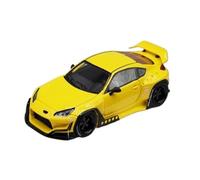 Collectible Race Car Model 1:64 For Yellow Toyota Rocket Bunny GR86 Rocket Bunny Simulation Scale Car Diecast Model Bedroom Decoration