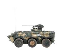 Collectible Race Car Model 1/72 For 92-wheeled Infantry Fighting Vehicle 6-wheeled Armored Vehicle Model Collectible Toy Bedroom Decoration(Green A)