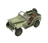 Collectible Race Car Model 1/72 For GAZ67 Jeep No. 32-106 Plastic Car Model Military Vehicles Nostalgic Collection Toy Bedroom Decoration