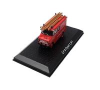 Collectible Race Car Model 1:72 For LF 8 Opel 1 9 T Fire Truck Alloy Red Diecast Model Scale Working Vehicle Collectible Bedroom Decoration