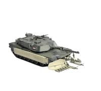 Collectible Race Car Model 1/72 For M1A1 AIM TUSK Classic Tracked Tank Military Vehicle Plastic Model Green Decoration Bedroom Decoration