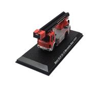 Collectible Race Car Model 1:72 For Metz DLK 23-12 1419F Ladder Red Fire Truck Engineering Vehicle Alloy Model Toy Car Bedroom Decoration