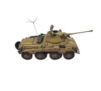 Collectible Race Car Model 1/72 For Sd.Kfz. 234/1 Eight-wheel Heavy Armored Reconnaissance Vehicle Military Tank Souvenir Bedroom Decoration(Beige B)