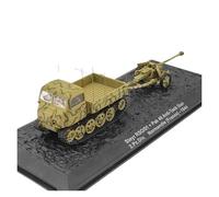 Collectible Race Car Model 1/72 For Self-propelled Anti-aircraft Gun Tractor Artefacts Alloy Tank Military Model Alloy Vehicle Bedroom Decoration