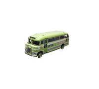 Collectible Race Car Model 1:87 For 1958 Bedford SB Bus - Sonters Vintage Green Bus Model Alloy Diecast Car Home Game Vehicle Bedroom Decoration