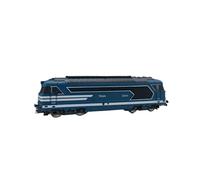 Collectible Race Car Model 1:87 For M62 Diesel Engine Train Model Track Power With Headlight Sand Table Train Metal Model Bedroom Decoration(Blue A)