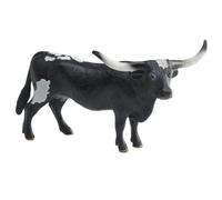 Collectible Realistic Cow Display Figure Textured Hide Surface, PVC Cow Model, Wipe Clean, for Farm Dioramas, Miniature Pasture, Collectors, Hobbyists, Style C