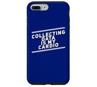 Collecting Data Cardio Funny Statistics Analyst Fitness Case for iPhone 7 Plus/8 Plus