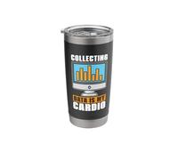 Collecting Data is My Cardio Programming Analyst Data Mining Stainless Steel Insulated Tumbler