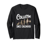 Collecting Since Childhood Funny Beachcomber Evolution Long Sleeve T-Shirt