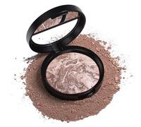 Collection Baked Foundation For Mature Skin | Lightweight Powder Foundation For Contour & Highlight Face | Pressed Powder Makeup Palette For Brightening Skin Tone