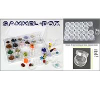 Model Making Accessories Collection Box Acrylic XL +24 Rund-Dosen 35mm Safe