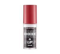 Collection Cosmetics Cheek & Lip Stain, Long-lasting for Up to 12 Hours, Water Resistant, For All Skin Types, 5ml, Ruby