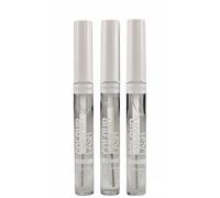 Collection Cosmetics Colour Lash Mascara, Protein Enriched, 8ml, Clear, Pack of 3, Trio Value Bundle