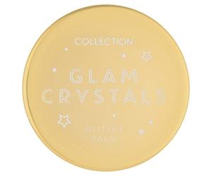 Collection Cosmetics Crystals Glitter Balm, Festival Glitter Makeup, Light-Weight Formula - No Need for Glue, Sequins
