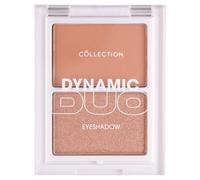 Collection Cosmetics Dynamic Duo Eyeshadow, Eye Makeup, Cream-to-Shadow Formula, 2.8g, Nude Quartz