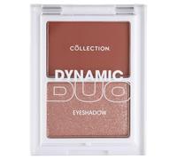 Collection Cosmetics Dynamic Duo Eyeshadow, Eye Makeup, Cream-to-Shadow Formula, 2.8g, Plum Luxe