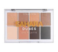 Collection Cosmetics Intensely Pigmented Colour Eye Shadow Palette with 8 Stunning Shades, Matte and Metallic, Sahara Dunes