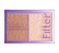 Collection Cosmetics Filter Finish Face Duo, Sculpt and Illuminate, Contour and Highlight Palette,10g
