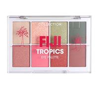 Collection Cosmetics Intensely Pigmented Colour Eye Shadow Palette with 8 Stunning Shadows, Matte and Metallic Shades, Fiji Tropics