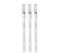 Collection Cosmetics, Kohl Eyeliner Precision Colour, Smokey Eye Effect, 4g, White (Pack of 3)