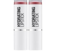Collection Cosmetics Lasting Bold Colour, Hydrating Lipstick, Infused with Nutrients, 3.5g, China Rose (Pack of 2)
