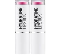 Collection Cosmetics Lasting Bold Colour, Hydrating Lipstick, Infused with Nutrients, 3.5g, Cupcake Pink (Pack of 2)