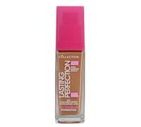 Collection Cosmetics Lasting Perfection Satin Foundation, Full Coverage, with Hyaluronic Acid, 14W Caramel Warm 27ml