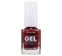 Collection Cosmetics Long Lasting Spotlight Shine Gel Effect Nail Polish Colour, 10.5ml, Cherrybomb