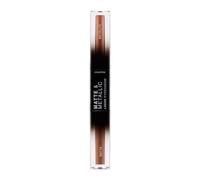 Collection Cosmetics Matte and Metallic Liquid Duo Eyeshadow, Highly Pigmented Soft Matte and Glitter Shades, Golden Sands and Boujee Beaches