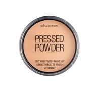 Collection Cosmetics Pressed Powder, Velvety Matte Finish, 15g, Translucent