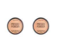 Collection Cosmetics Pressed Powder, Velvety Matte Finish, 17g, Translucent (Pack of 2)