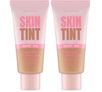 Collection Cosmetics Skin Tint, Skincare-Infused Makeup, Hydrating and Brightening, Lightweight Formula, 28ml, Medium (Pack of 2)