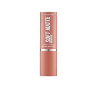 Collection Cosmetics Soft Matte Lipstick, Blurring Finish, Moisturising, Non-Drying, Weightless Formula, Highly Pigmented, Infused with Shea Butter (True Nude)