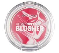Collection Cosmetics Velvet Cream Blush, Cream To Powder, Matte, Raspberry Ripple