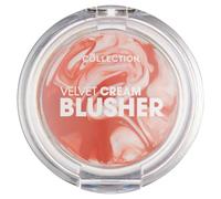 Collection Cosmetics Velvet Cream Blush- Toffee Swirl | Lightweight- Neutral Shade- Buildable Formula- Compact