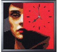 Collection D'Art Cross-Stitch Clockwork KIT/Contrasts/ 35 X 32, Multi, 40 x 40cm
