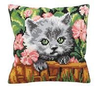 Collection d'Art Cross Stitch Cushion: Brady