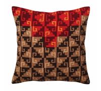 Collection D'Art Cross Stitch Cushion, Cotton, Multicoloured, 40x40cm