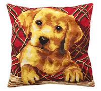 Collection d'Art Cross Stitch Cushion: Faithful