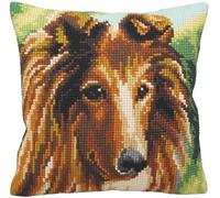Collection d'Art Cross Stitch Cushion: Lassie