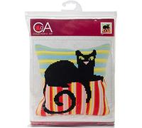 Collection d'Art Cross Stitch Cushion: Mistigri