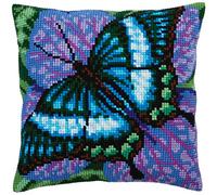 Collection d'Art Cross Stitch Kit: Cushion: Beautiful Japanese, Multi, 40 x 40cm