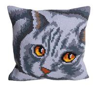 Collection d'Art Cross Stitch Kit: Cushion: That's Love, Multi, 40 x 40cm